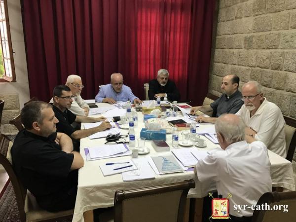 غبطة أبينا البطريرك يبارك اجتماعات اللجنة الليتورجية البطريركية