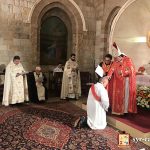 غبطة أبينا البطريرك يرسم الرسائلي طارق خيّاط شمّاساً إنجيلياً لرعية زحلة السريانية